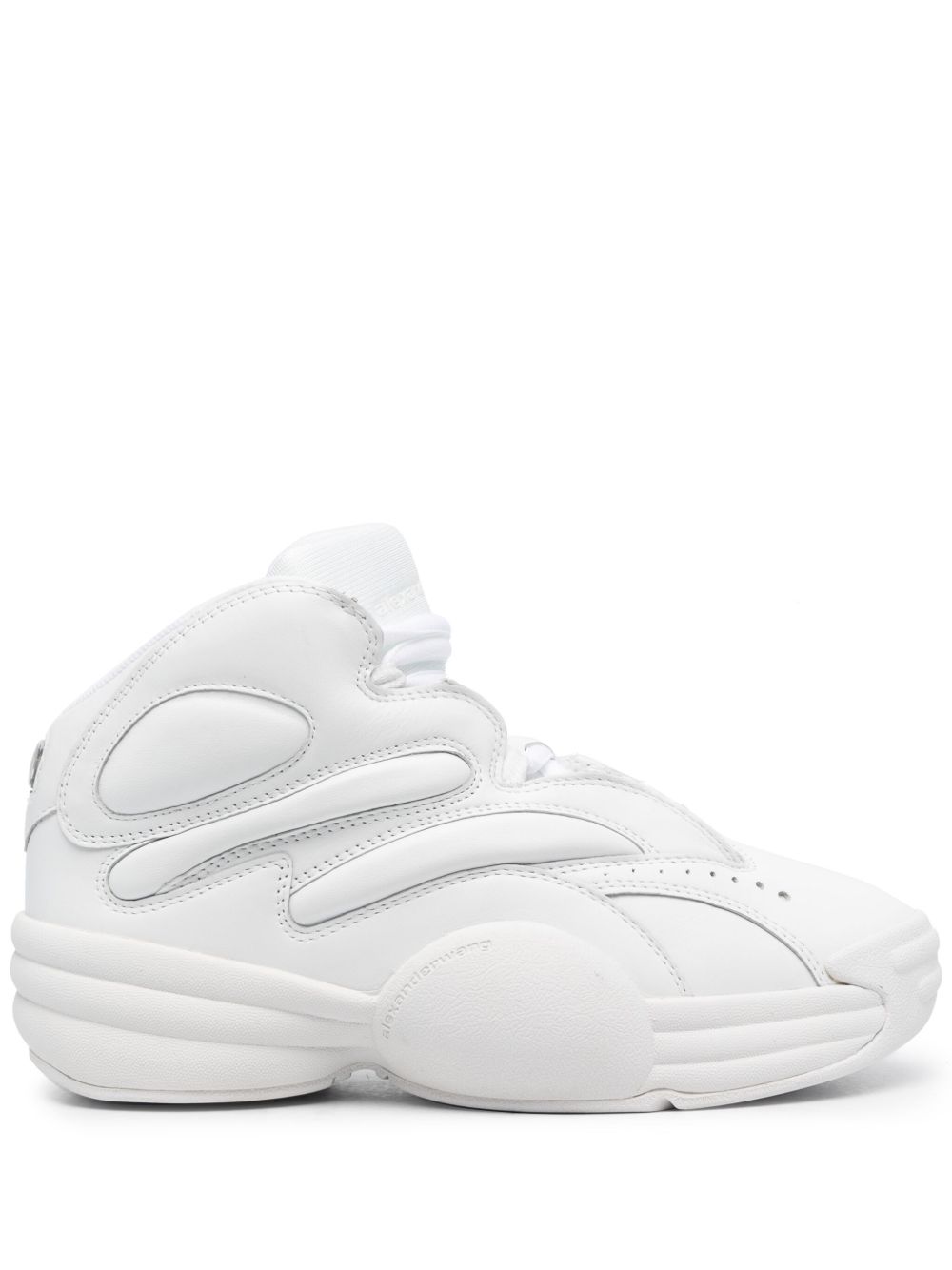 Alexander Wang Hoop 高帮运动鞋 - 白色