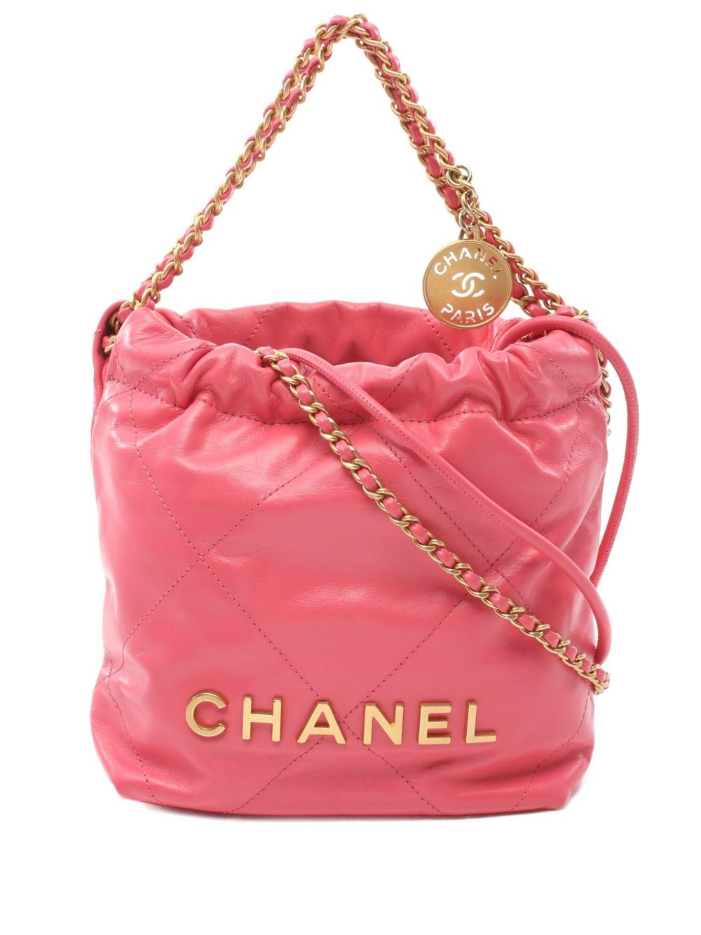 CHANEL Pre-Owned Chanel 22 单肩包（2021年典藏款） - 粉色