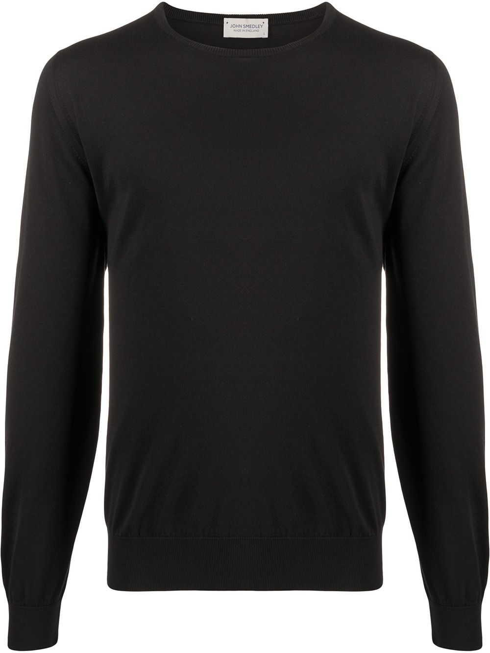 John Smedley 圆领毛衣 - 黑色