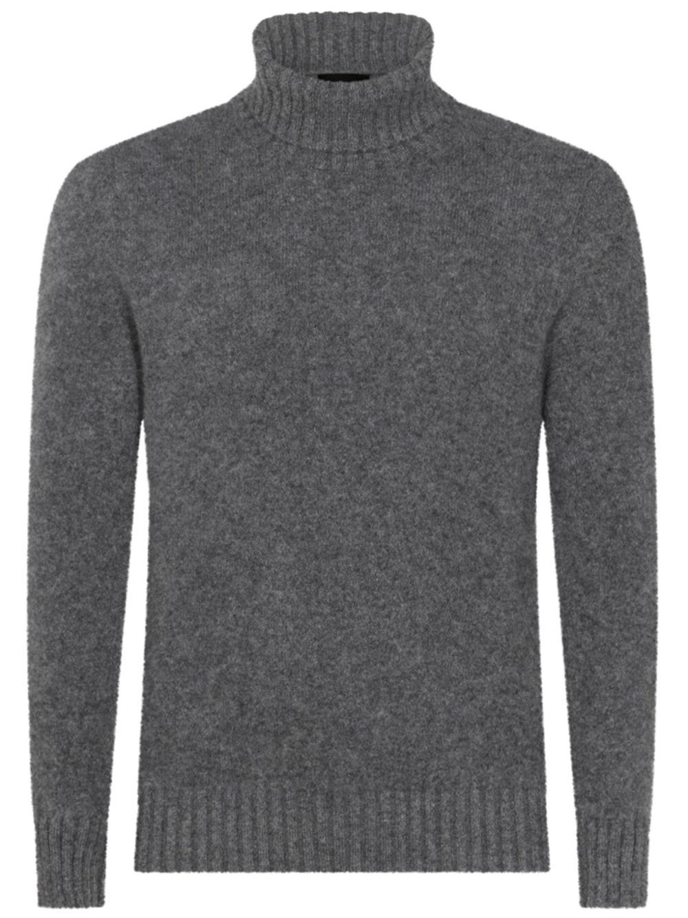 Piacenza Cashmere 高领毛衣 - 灰色