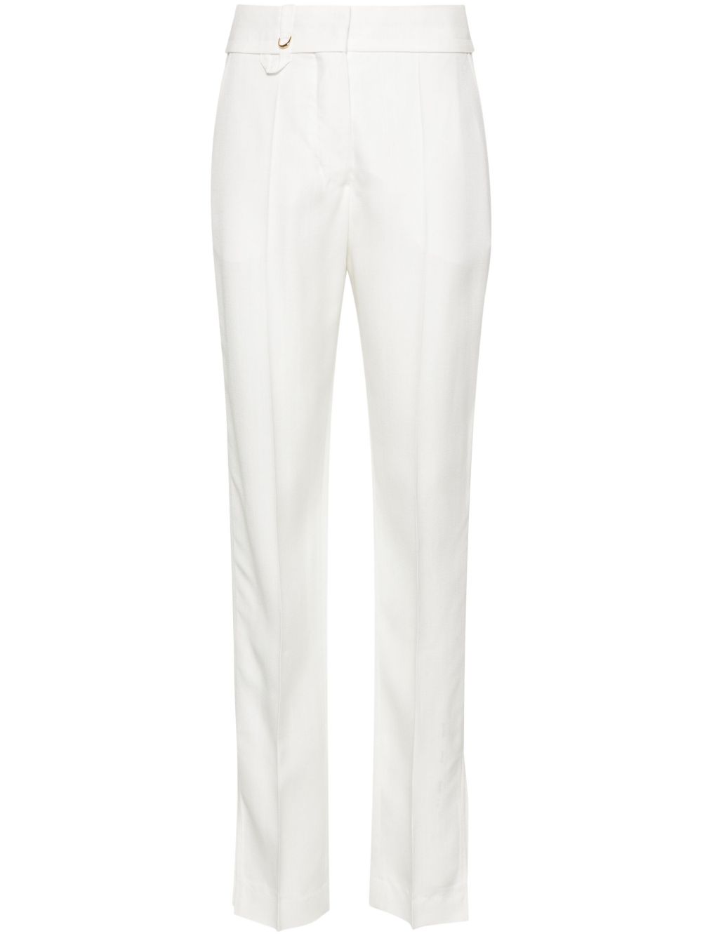Jacquemus Le Pantalon Tibau 直筒裤 - 白色