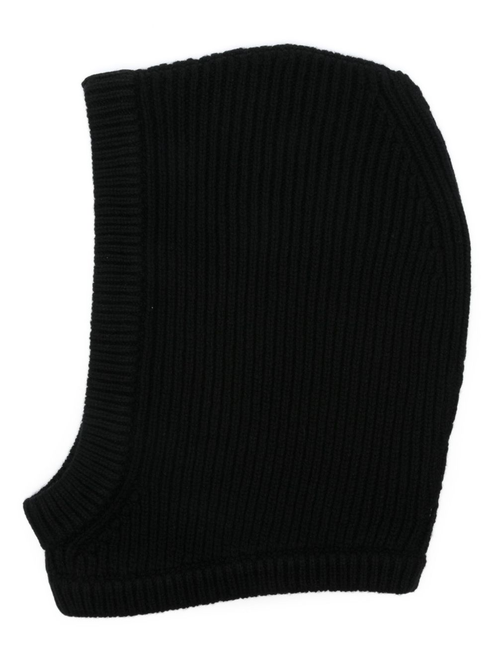 Rick Owens 粗针织巴拉克拉瓦帽 - 黑色