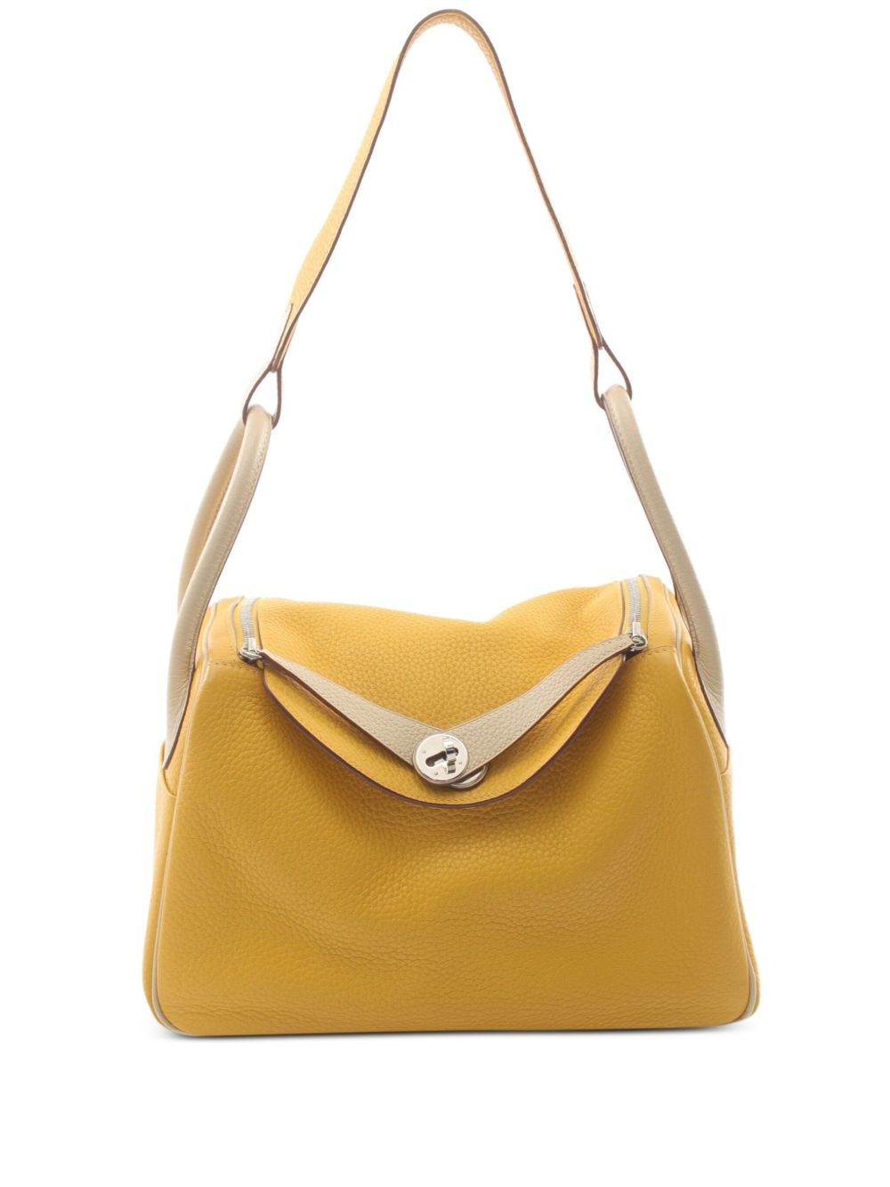 Hermès Pre-Owned Lindy 30 单肩包（2009年典藏款） - 黄色