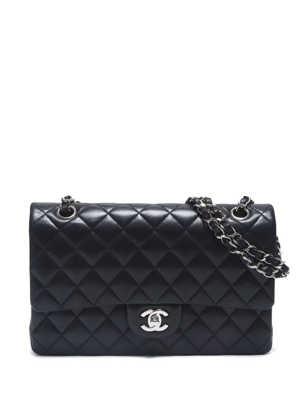 CHANEL Pre-Owned Double Flap 单肩包（2014-2015年典藏款） - 黑色