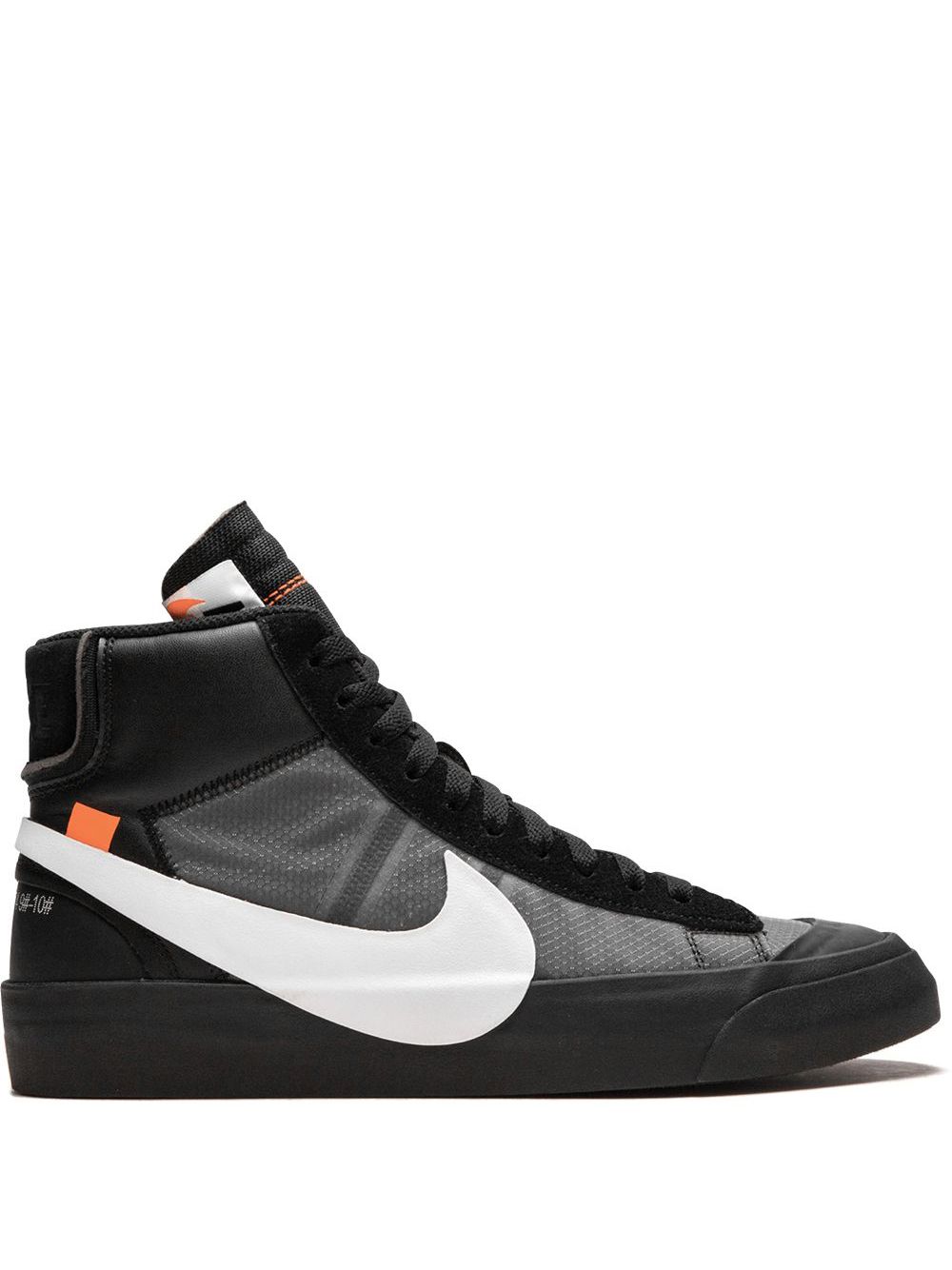 Nike X Off-White Nike x Off-White Blazer Mid板鞋 - 黑色