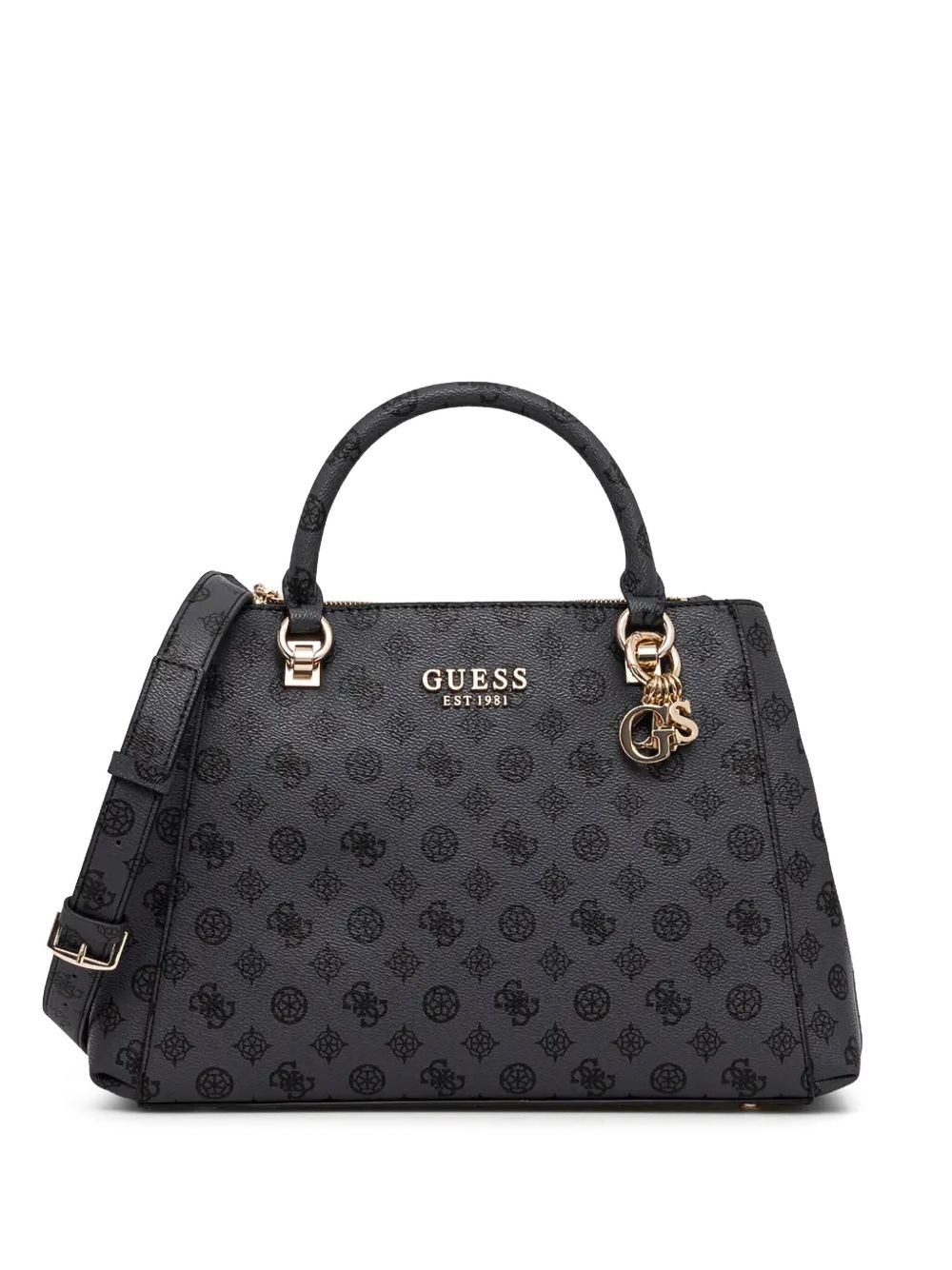 GUESS USA Evelune 手提包 - 黑色