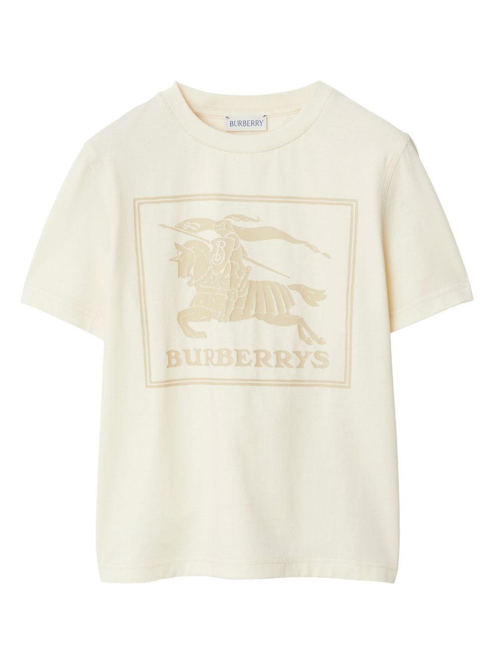 Burberry Kids EKD 棉T恤 - 中性色