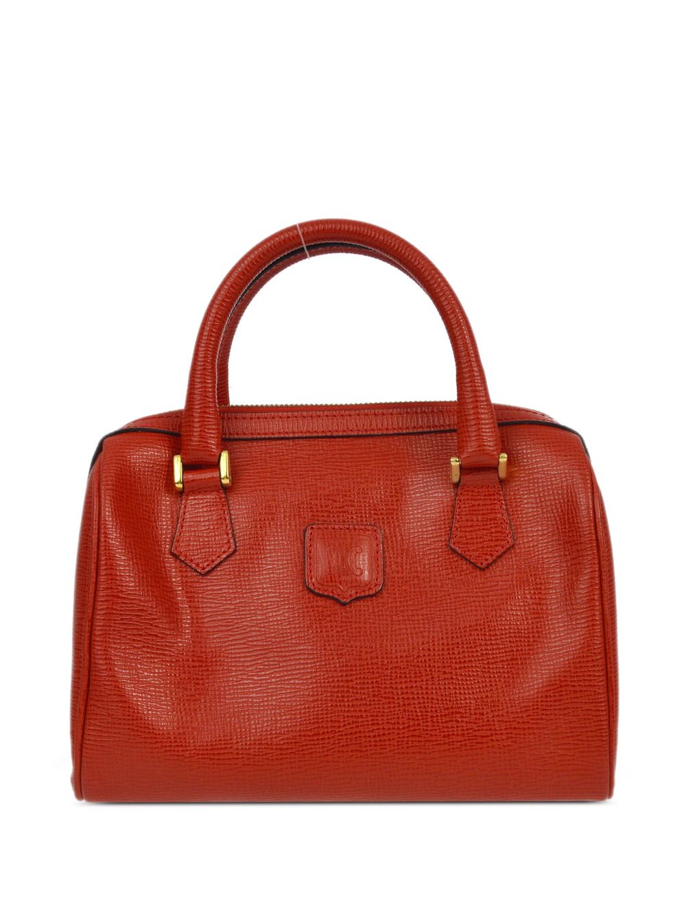 Céline Pre-Owned 皮质手提包（1990-2000年代典藏款） - 红色