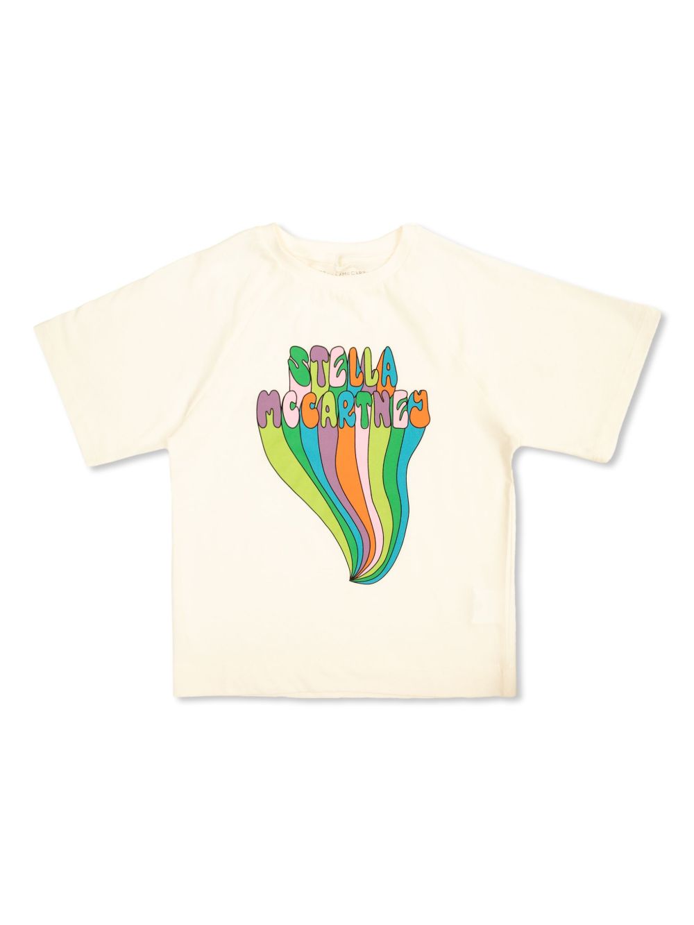 Stella McCartney Kids Stella 图案T恤 - 中性色