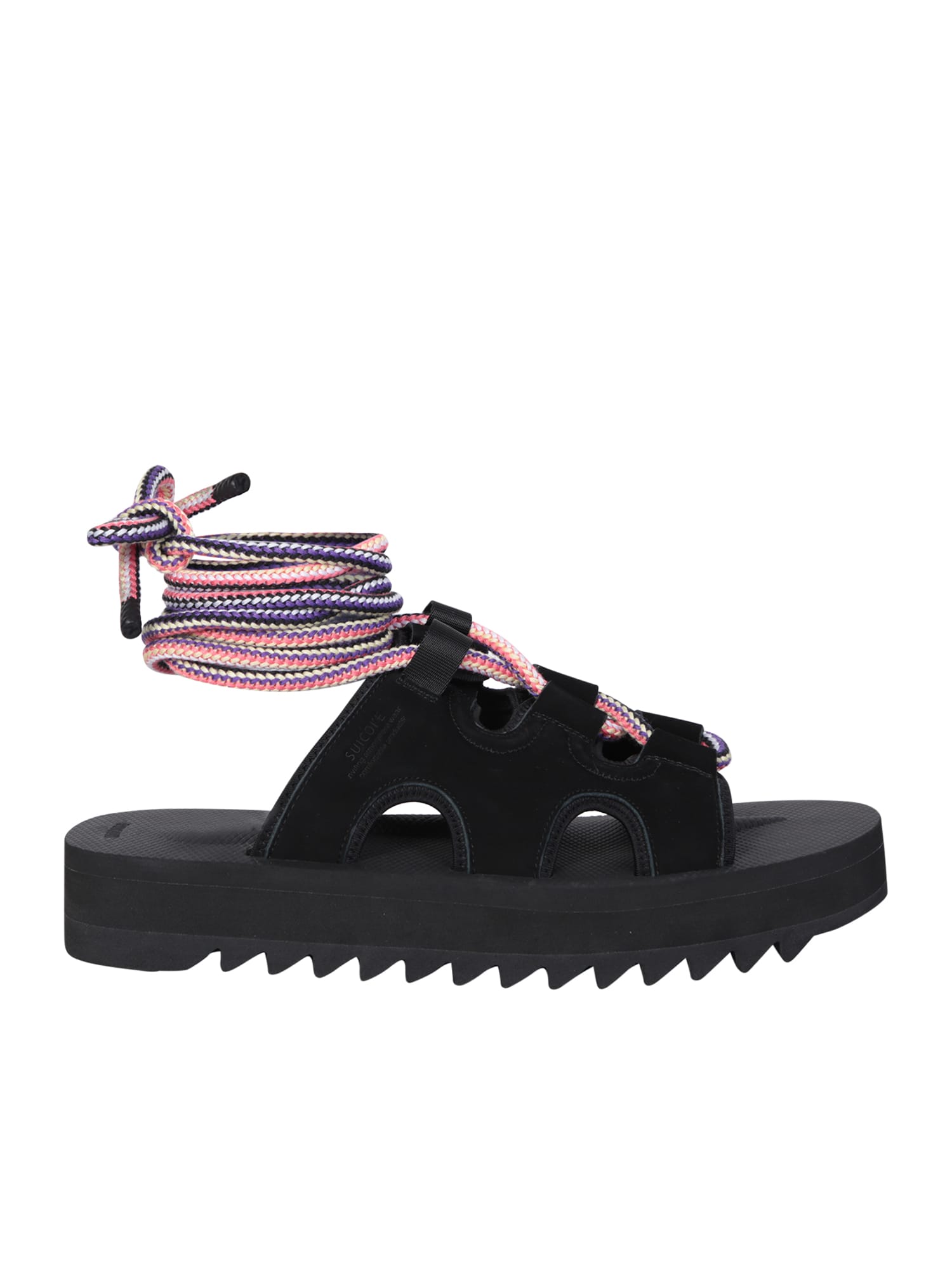 Ray-ab Black Sandal Lanvin X Suicoke