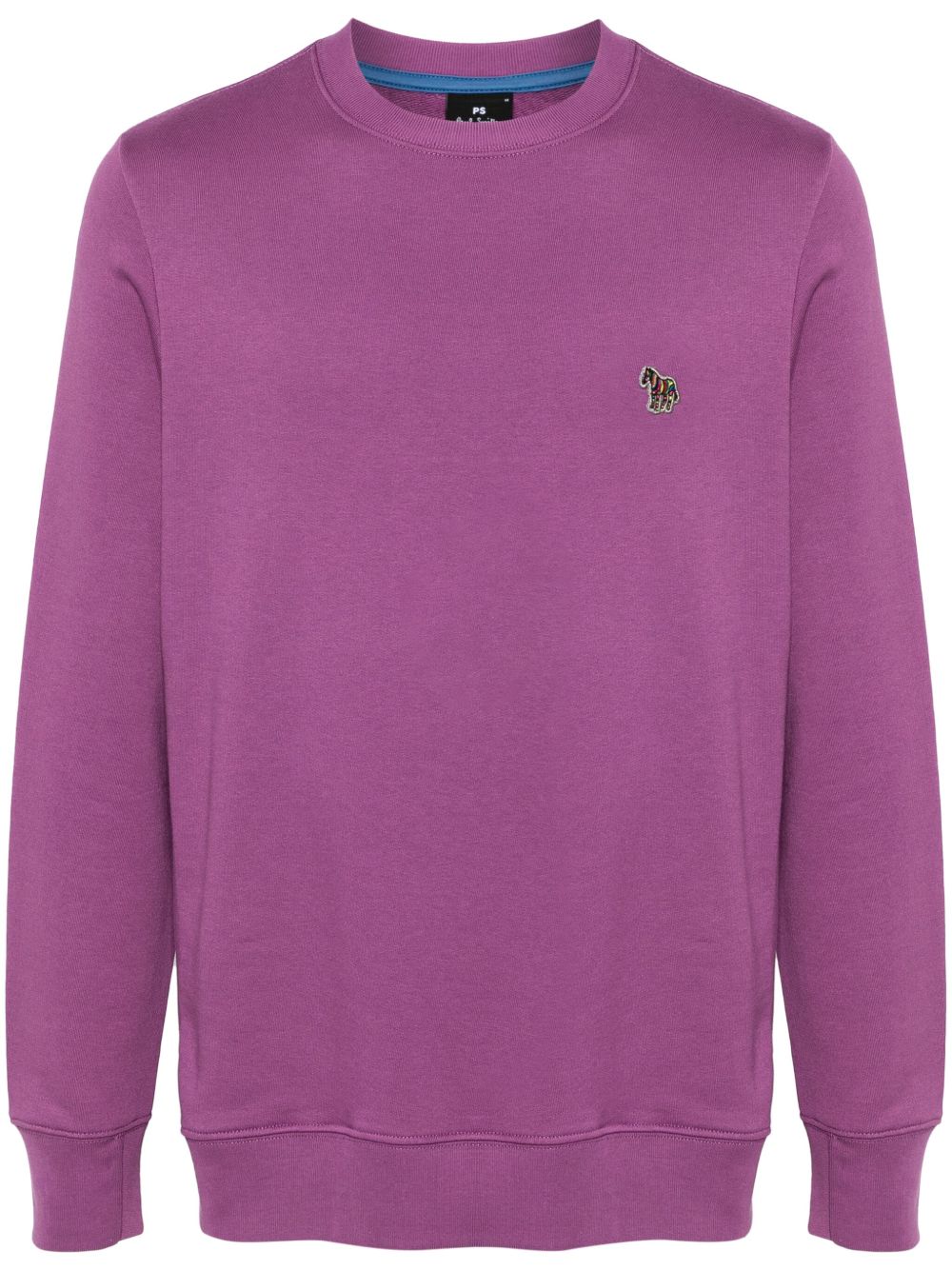 PS Paul Smith 斑马logo棉卫衣 - 紫色