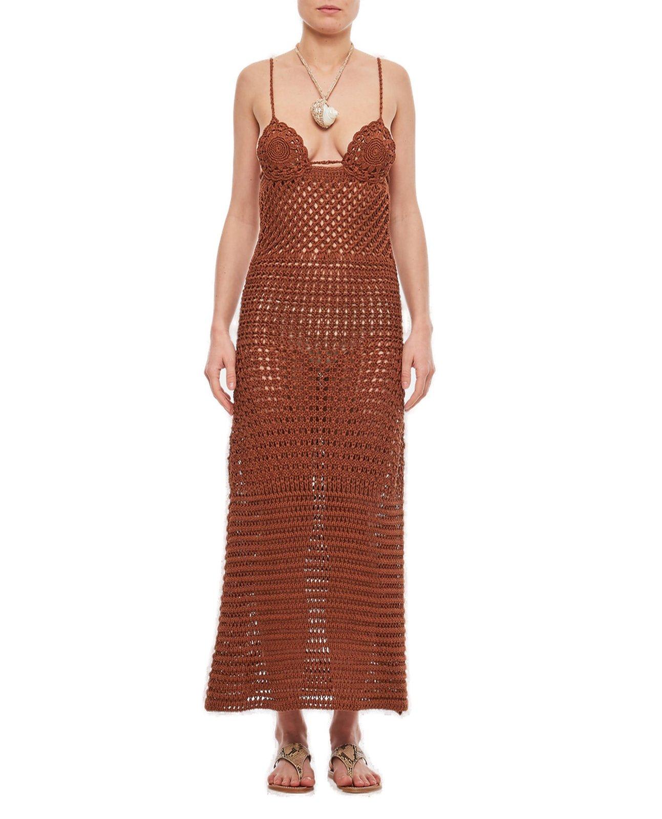Alanui Mother Nature Crochet Dress