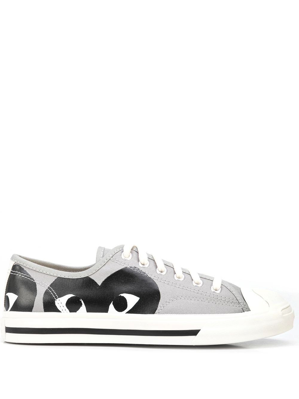 Comme Des Garçons Play x Converse Jack Purcell 低帮运动鞋 - 灰色