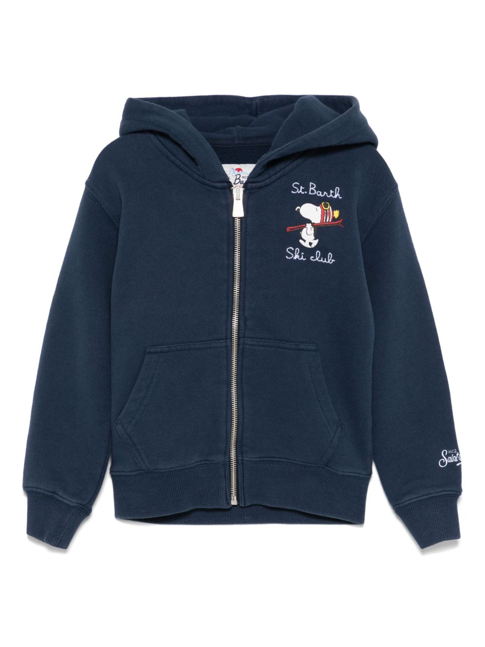 MC2 Saint Barth Kids x Peanuts 棉连帽衫 - 蓝色