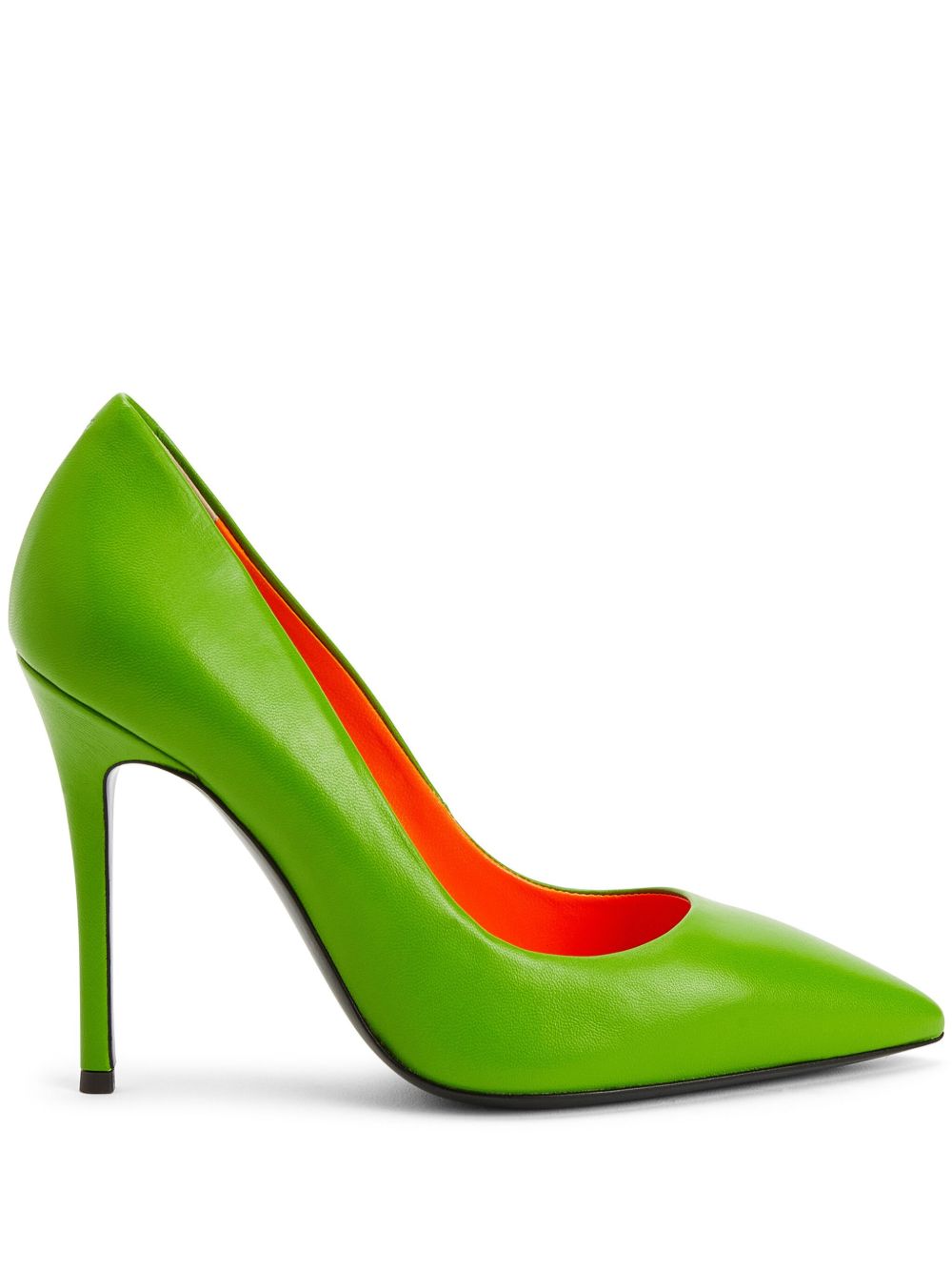 Giuseppe Zanotti Lucrezia 皮质高跟鞋 - 绿色