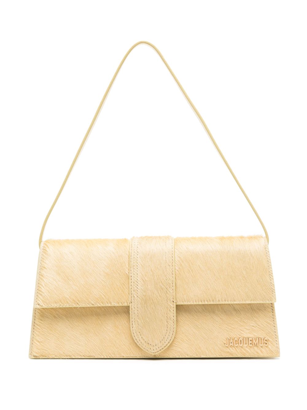 Jacquemus Le Bambino Long 小马毛单肩包 - 黄色