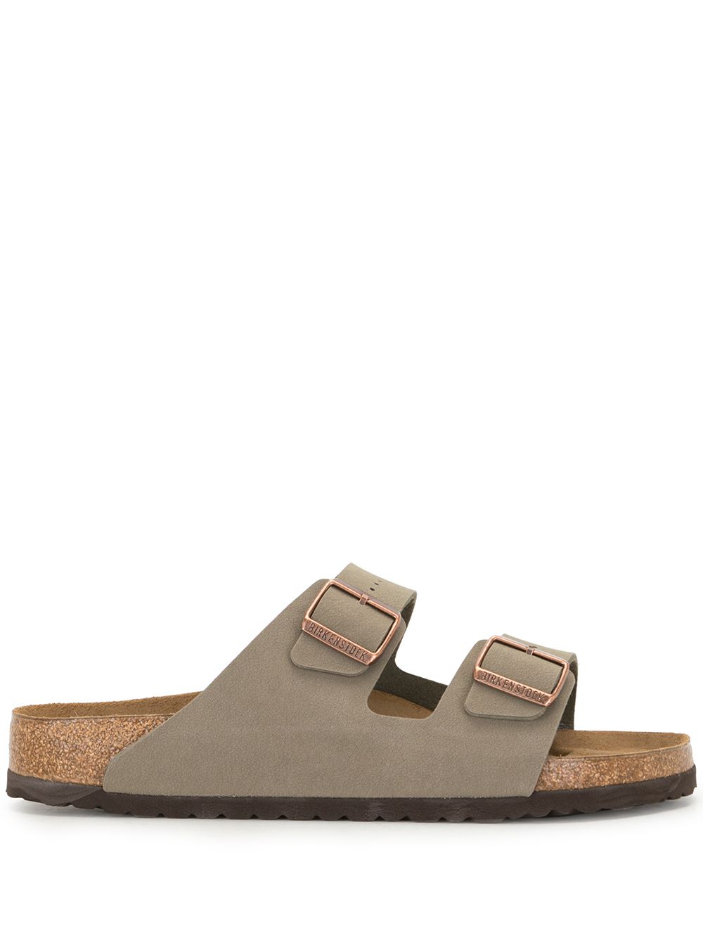 Birkenstock Arizona 侧搭扣凉鞋 - 褐色