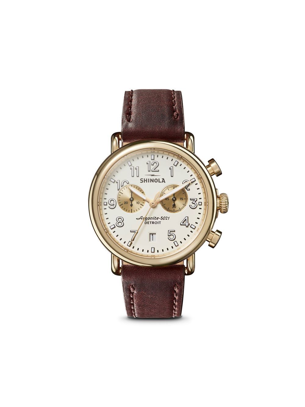 Shinola Runwell 2 Eye Chrono 41毫米腕表 - 白色