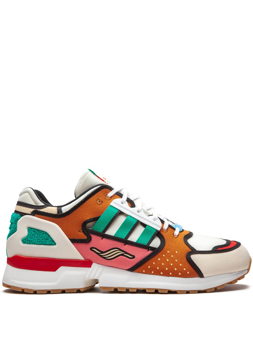 adidas "x The Simpsons ZX 1000 ""Krusty Burger"" 运动鞋" - 白色