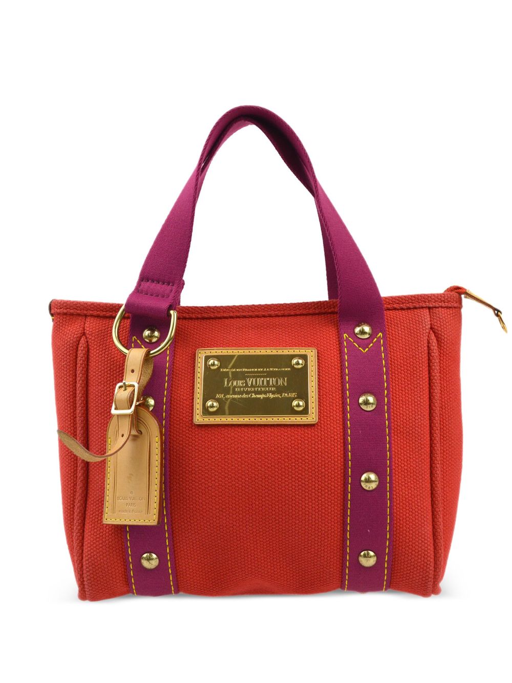 Louis Vuitton Pre-Owned Antigua Cabas PM 手提包（2005年典藏款） - 红色
