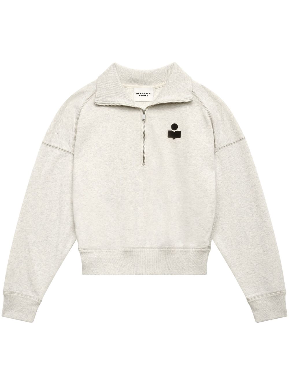 MARANT ÉTOILE Ross logo印花卫衣 - 中性色