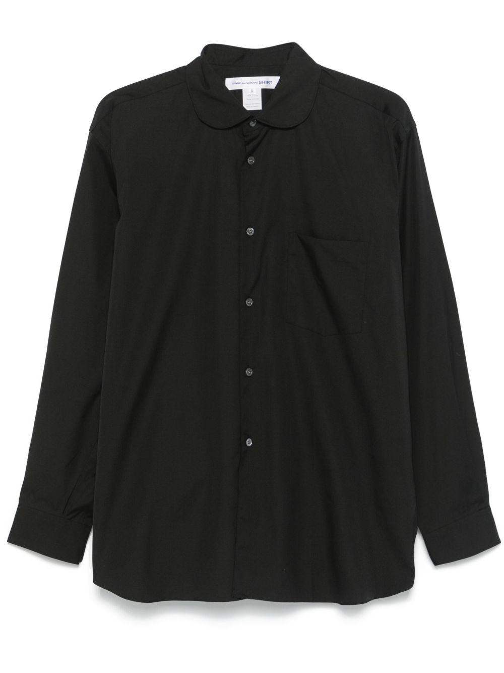 Comme Des Garçons Shirt 经典棉衬衫 - 黑色