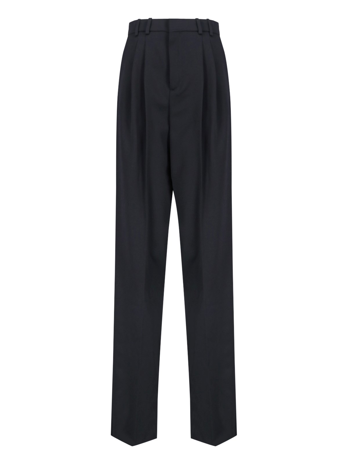 Saint Laurent Grain De Poudre Wide Pants