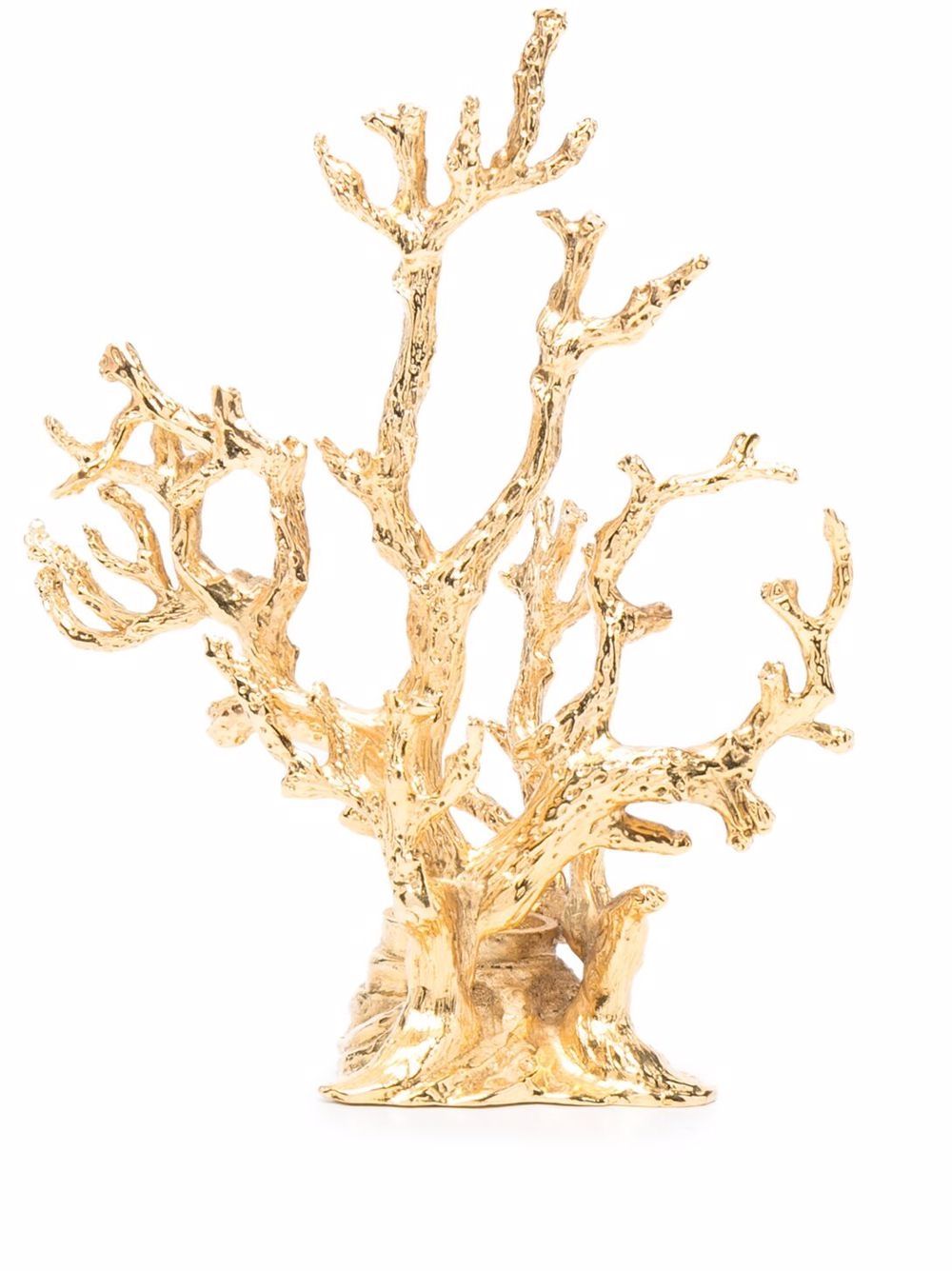 Goossens Coral 蜡烛台 - 金色