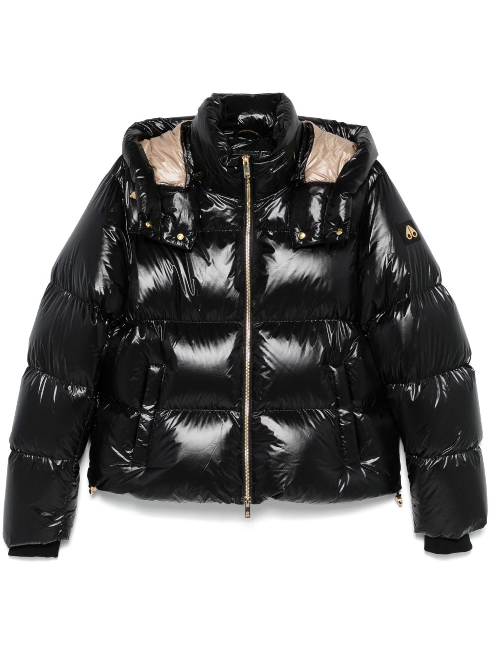 Moose Knuckles Moonstone 蓬松夹克 - 黑色