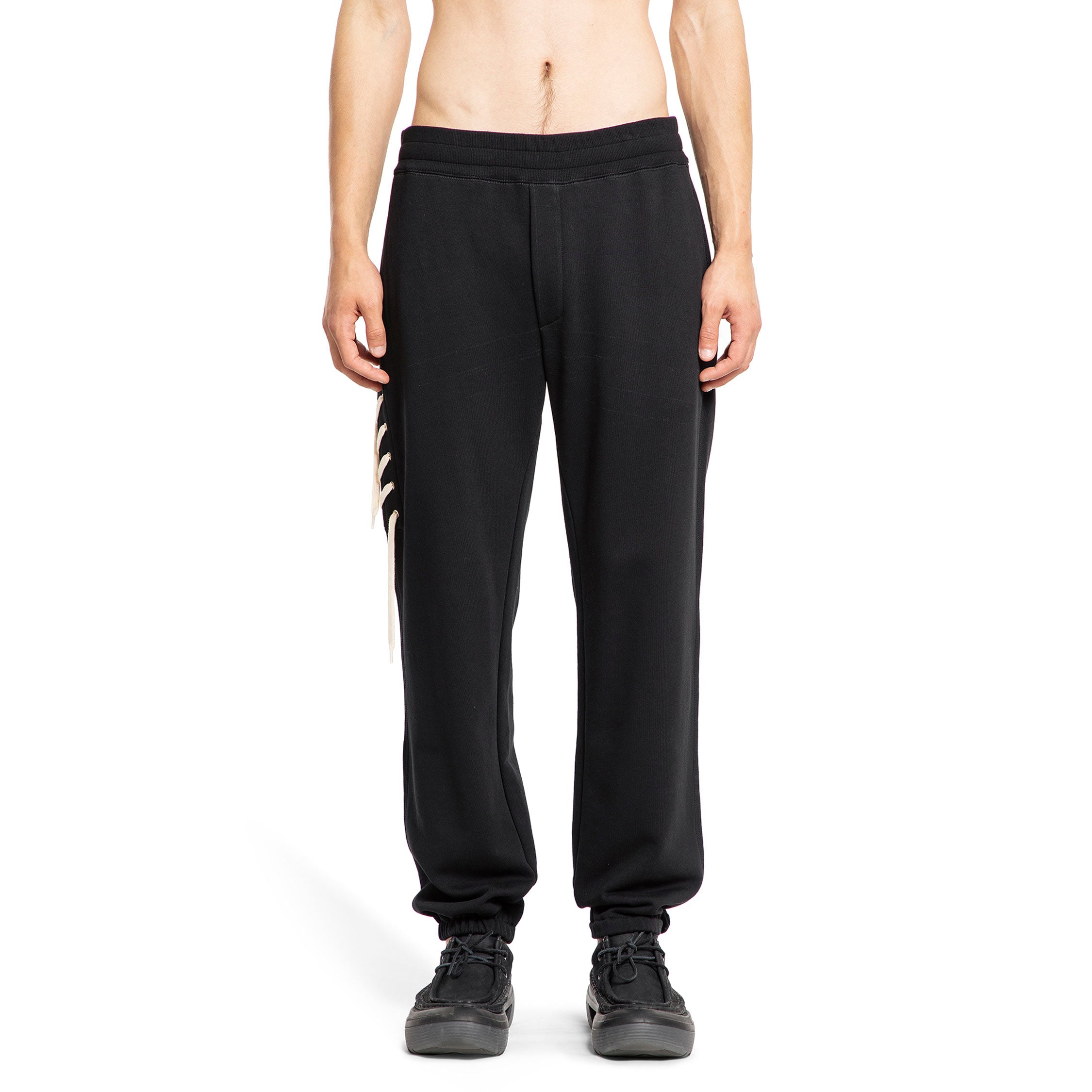 CRAIG GREEN MAN BLACK TROUSERS