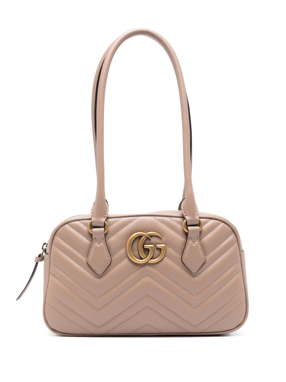 Gucci GG Marmont 小号单肩包 - 粉色