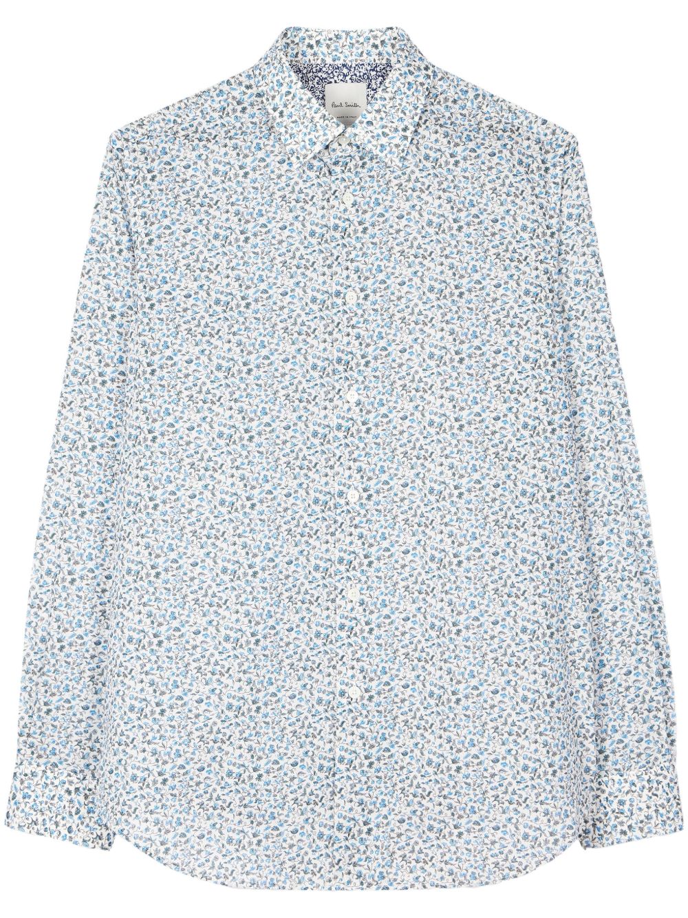 Paul Smith Liberty Floral 印花衬衫 - 蓝色