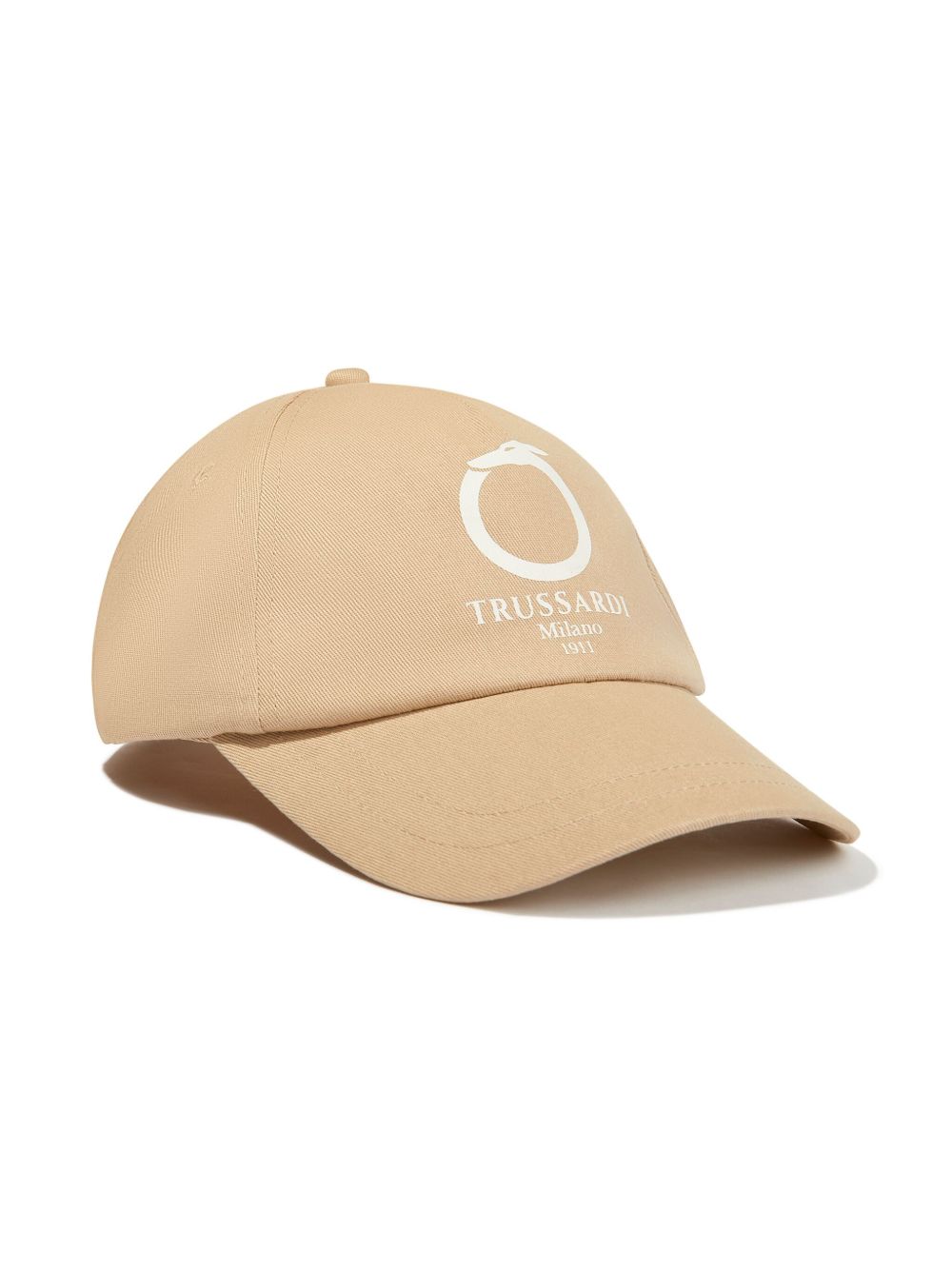 TRUSSARDI JUNIOR logo印花棒球帽 - 中性色