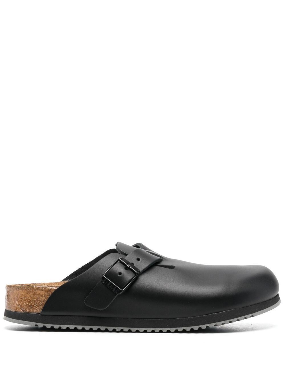 Birkenstock 模压包头穆勒鞋 - 黑色