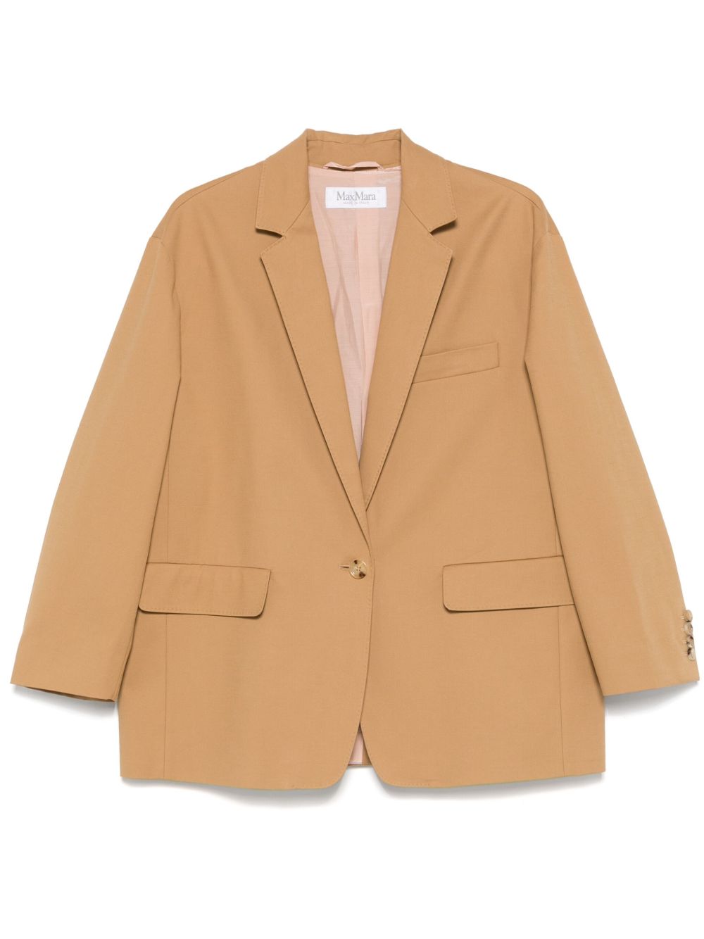 Max Mara Monica 西装夹克 - 褐色