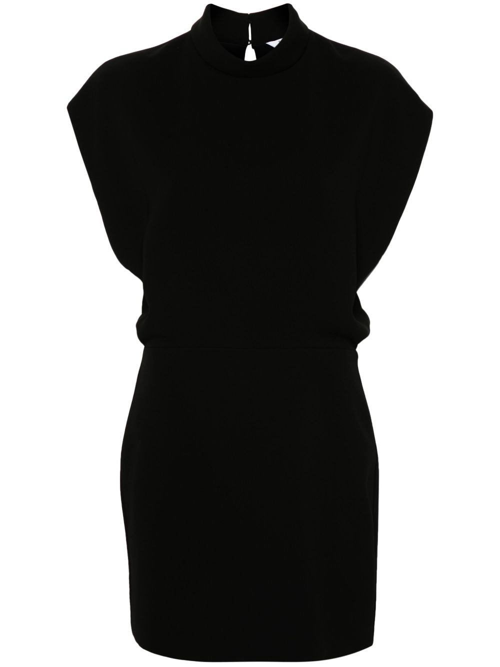 Max Mara Querce 卡迪迷你连衣裙 - 黑色
