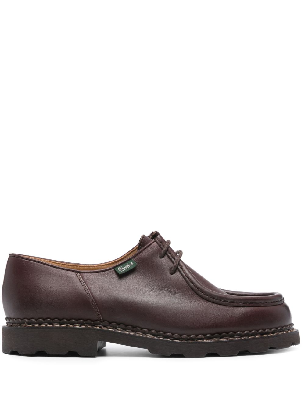 Paraboot Michael 皮质德比鞋 - 褐色