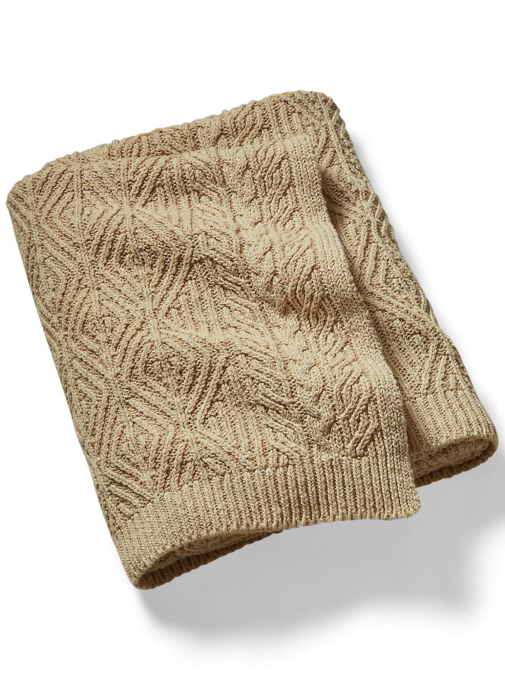 Ralph Lauren Home Owen cable-knit throw - 中性色