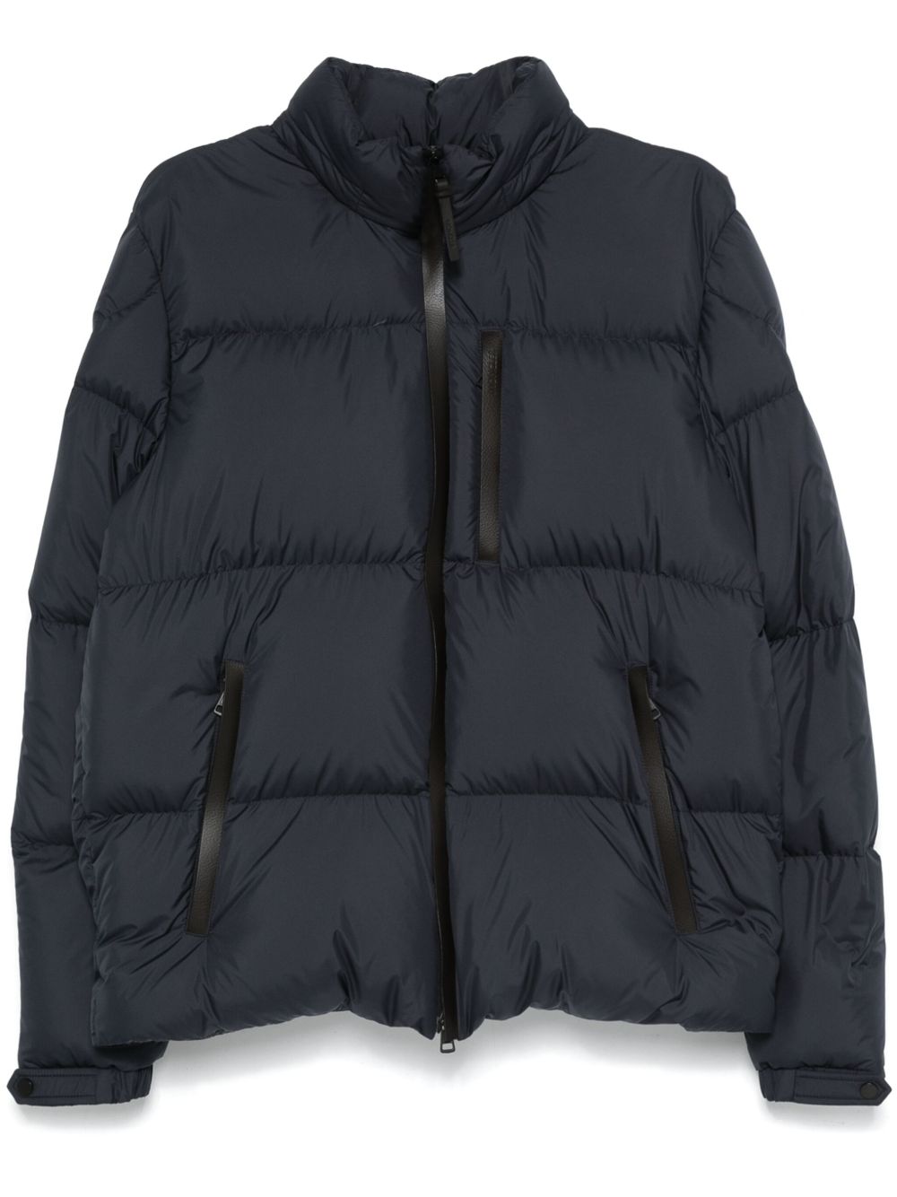 Moncler Besbre 蓬松夹克 - 蓝色