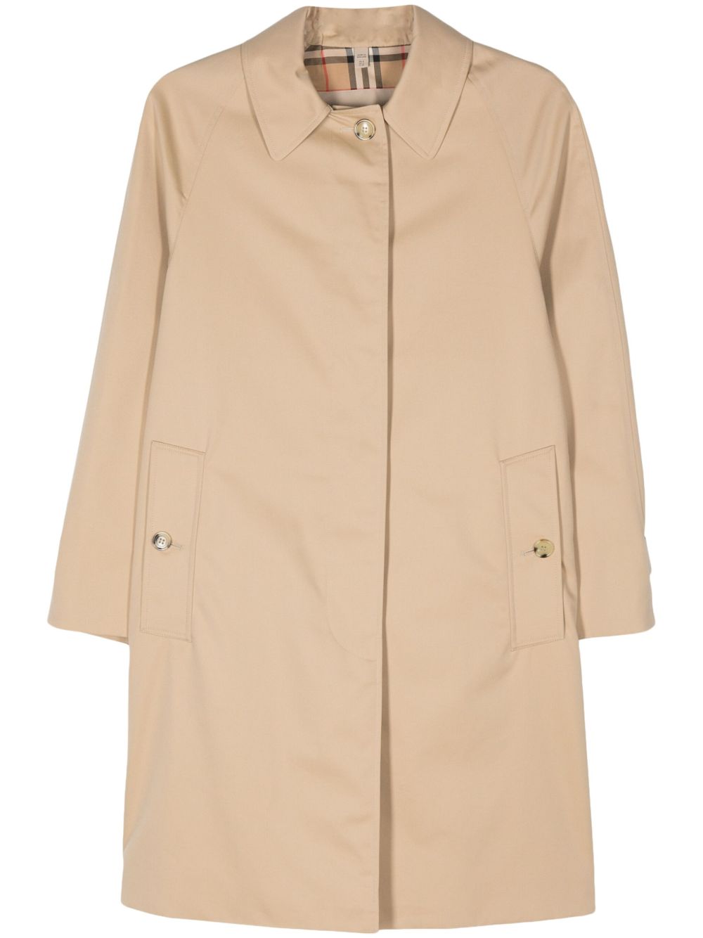 Burberry Camden Heritage Car 风衣 - 中性色