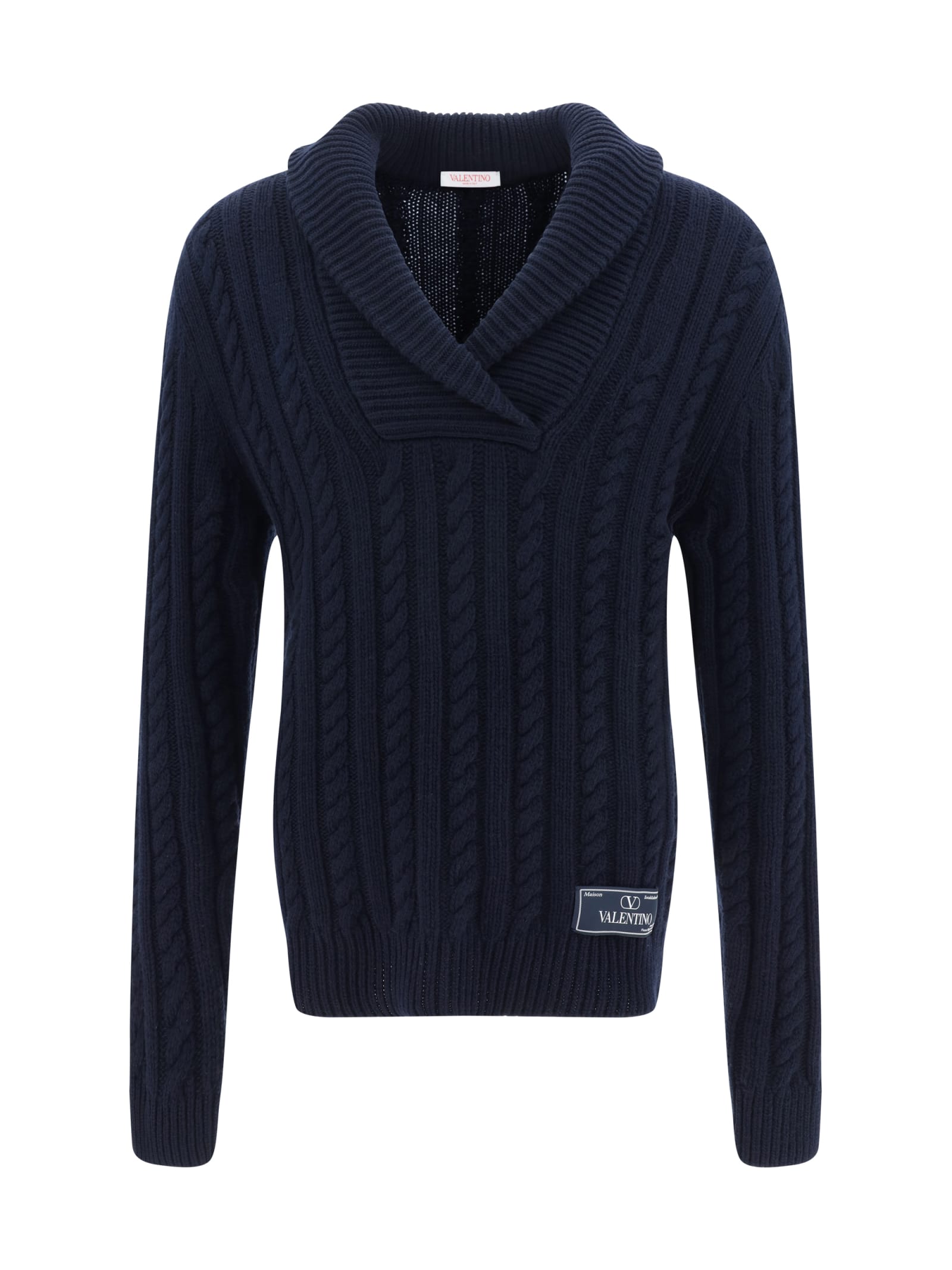 Valentino Cable Knit Sweater
