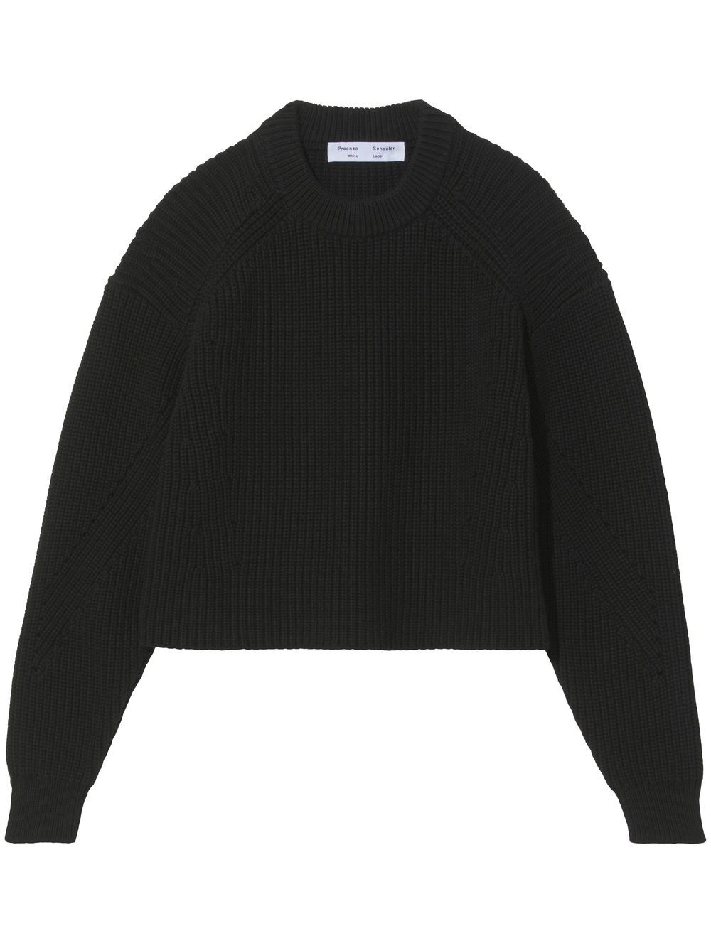 Proenza Schouler White Label 企领毛衣 - 黑色