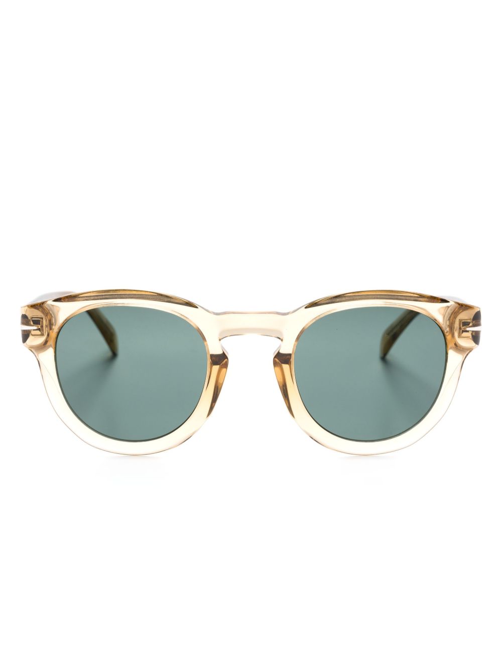 Eyewear by David Beckham 广角大圆框太阳眼镜 - 中性色
