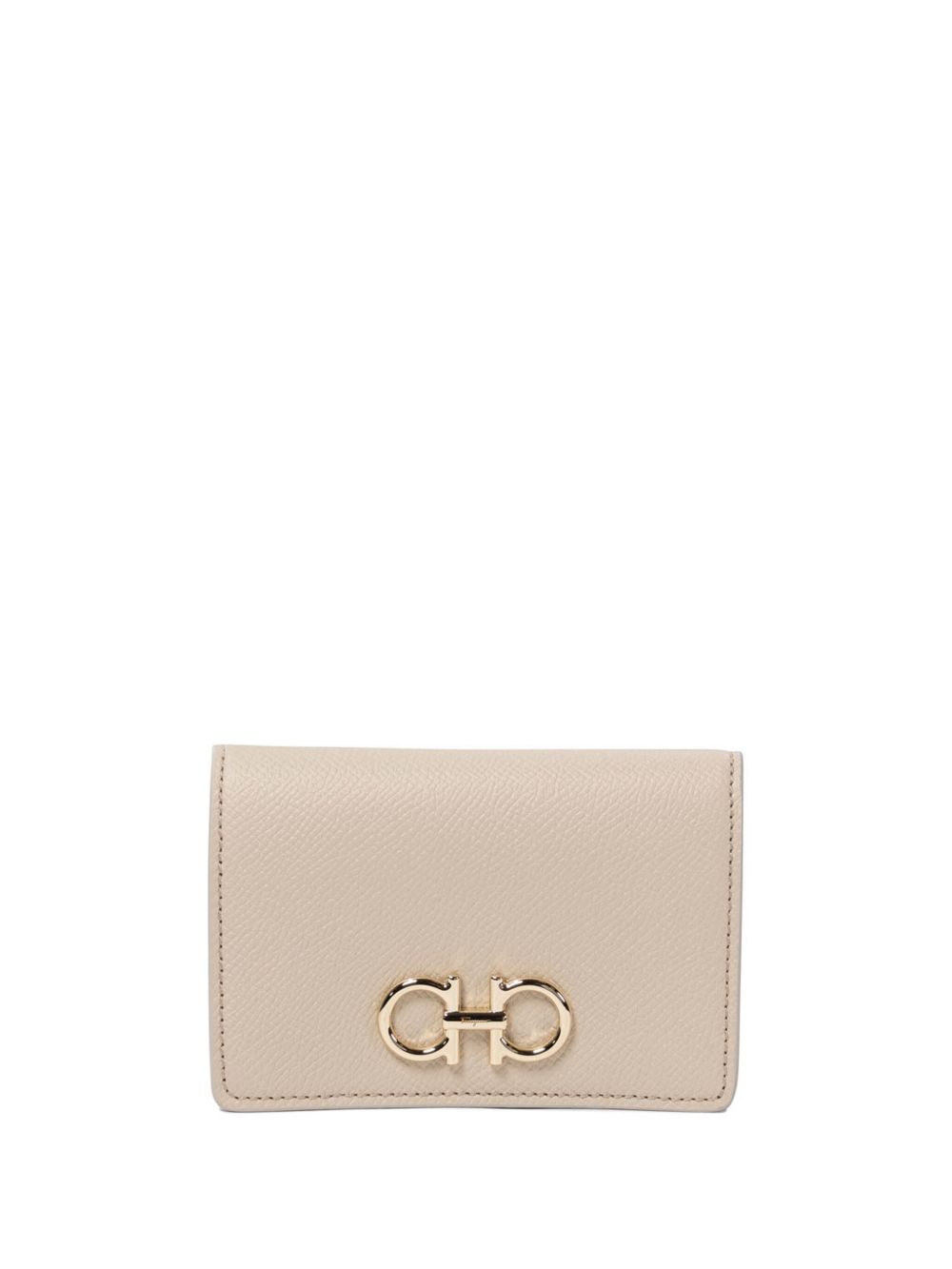 Ferragamo logo-plaque wallet - 中性色
