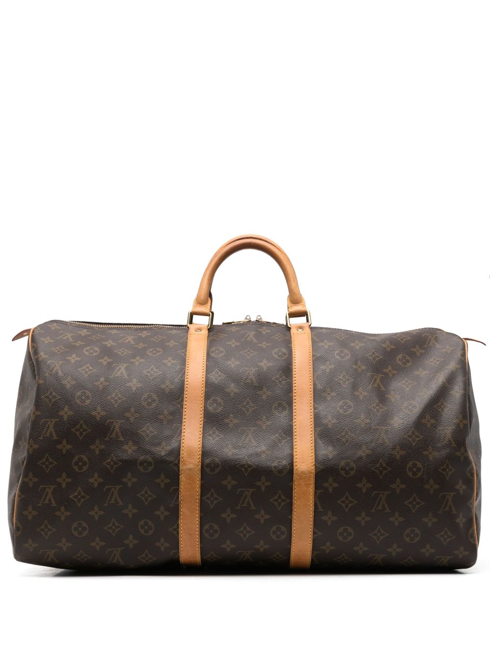 Louis Vuitton Pre-Owned Keepall 手提旅行袋（1980年代典藏款） - 褐色