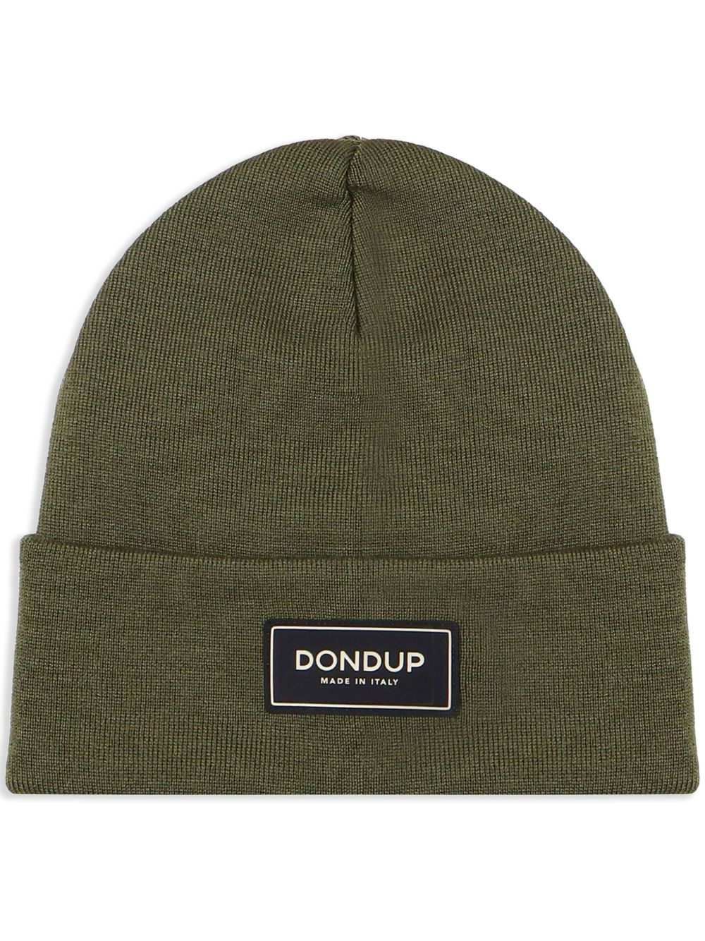 DONDUP 标贴针织套头帽 - 绿色