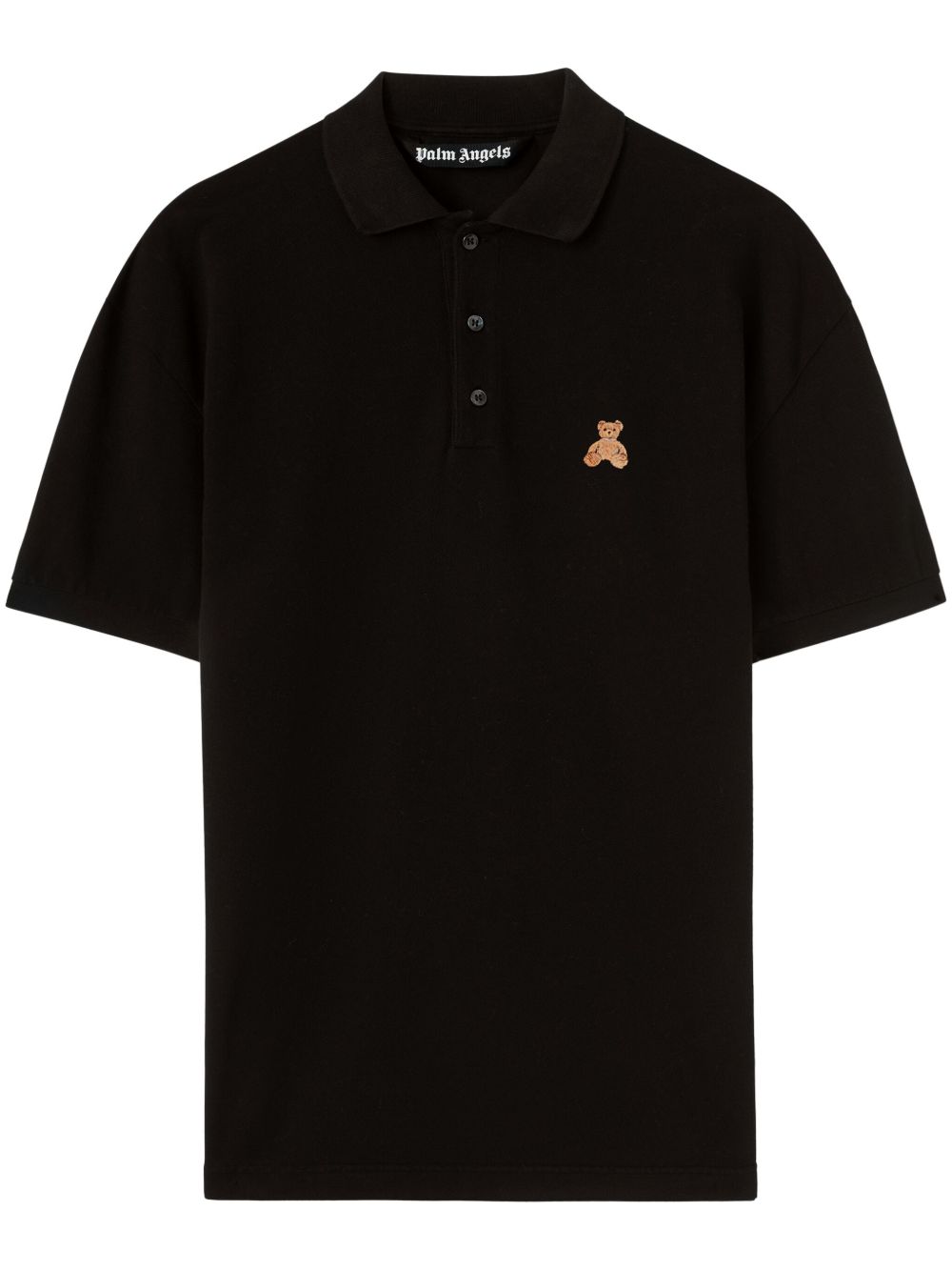 Palm Angels Bear In Mind polo衫 - 黑色