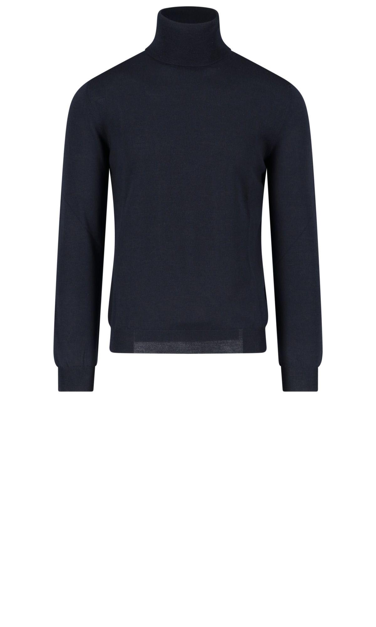 Zanone Wool Turtleneck Sweater