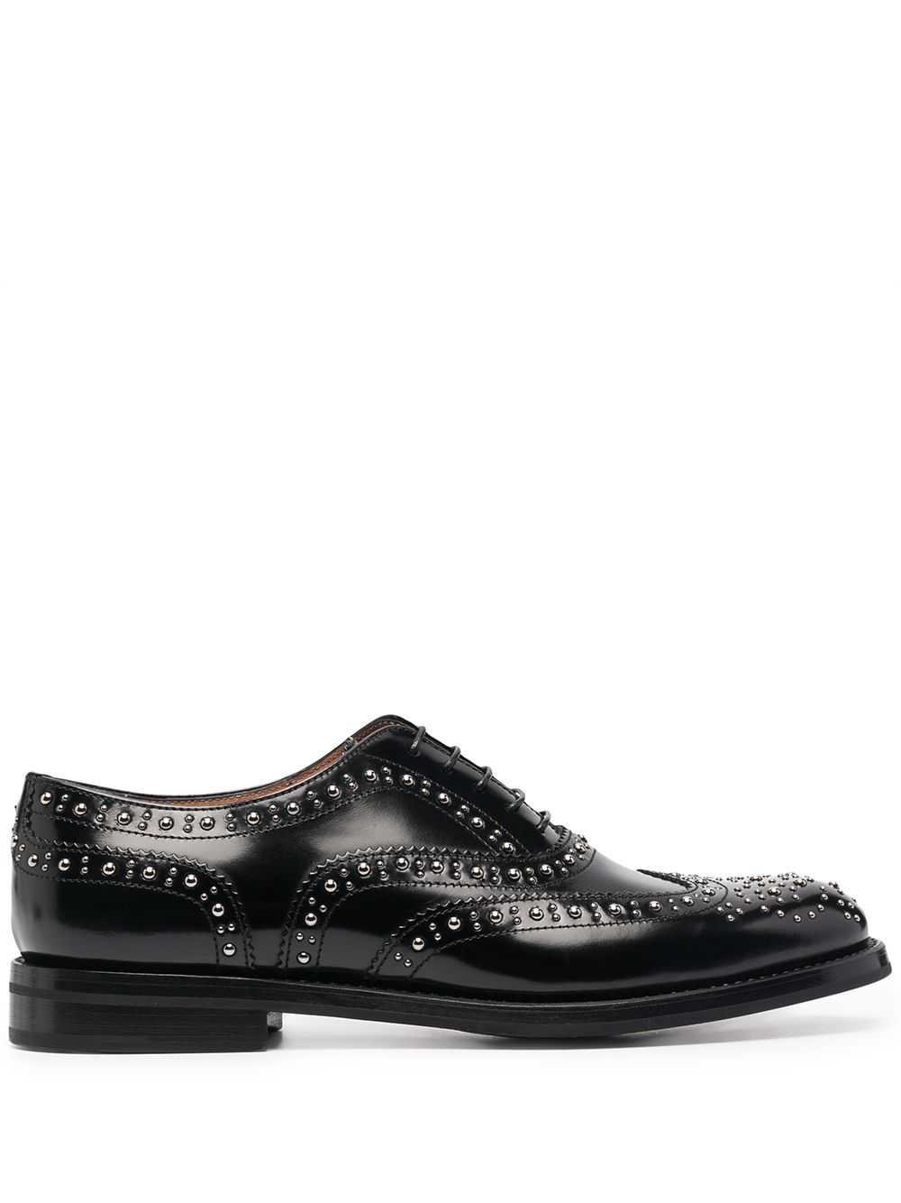 Church's Burwood Oxford 布洛克鞋 - 黑色