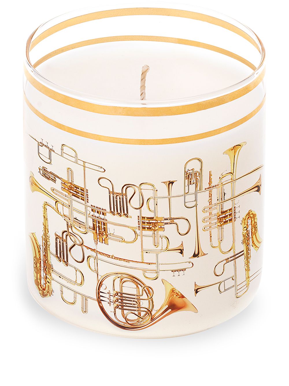 Seletti Trumpets 陶瓷蜡烛 - 白色
